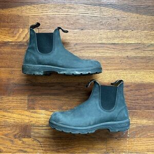 Blundstone Suede Leather Black Women’s Chelsea Boots